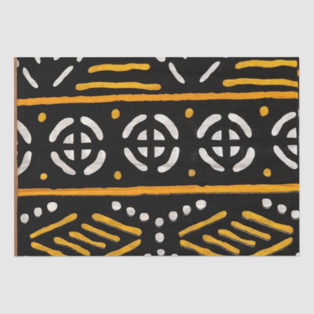 Seda Papel de tono de impresión africano (Anverso)