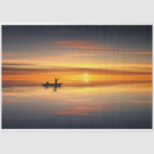 Seda Papel de tono de la desunión de embarcaciones de p