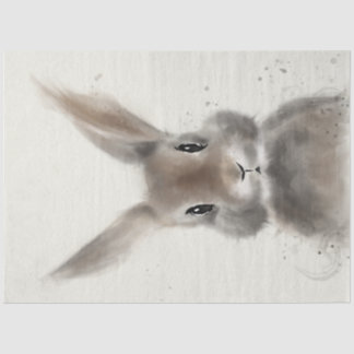 Seda Papel de tono de la desunión de un conejito capric