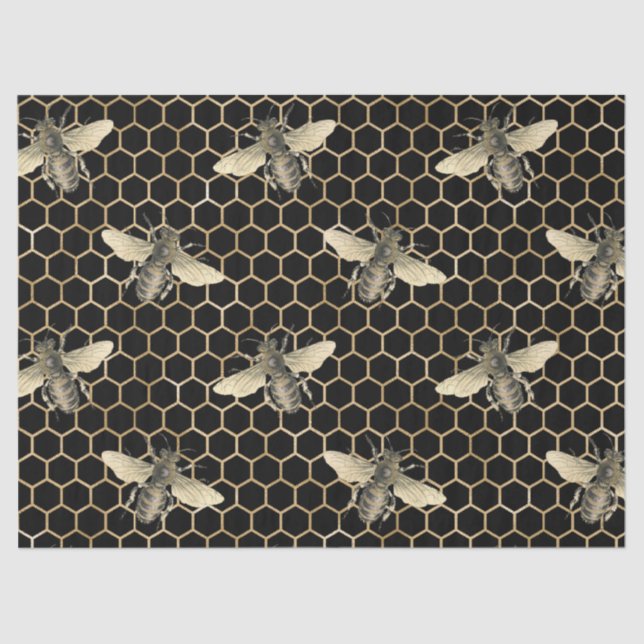 Seda Papel de tono de la serie Honey Bee (Anverso)