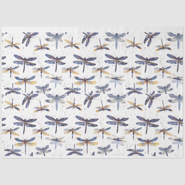 Seda Papel de tono de libélula (Anverso)