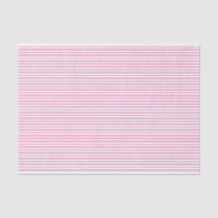Seda Papel de tono de patrón rayado rosado