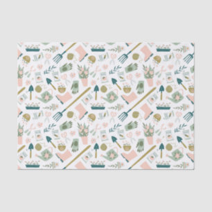 Seda Papel de tono de tiempo de jardín
