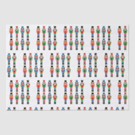 Seda Papel de tono del patrón de Navidades de nueces