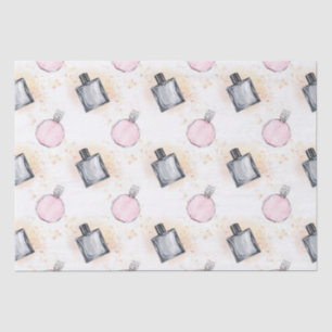 Seda Papel de tono del patrón de perfumes florales