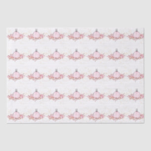 Seda Papel de tono del patrón de perfumes florales