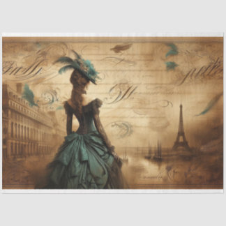 Seda Papel de tono descatalogado Dama victoriana gótica