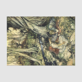 Seda Papel de tono desvalido para las mujeres de los ár