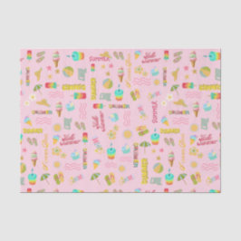 Seda Papel de tono divertido de verano
