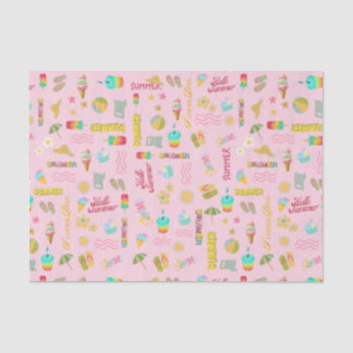 Seda Papel de tono divertido de verano