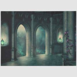 Seda Papel de tono gótico de 20x30 en la desunión de la