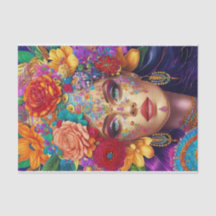 Papel de tono moderno de descomposición floral