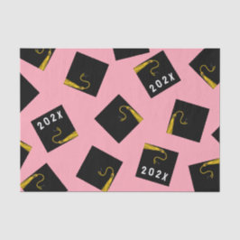 Seda Papel de tono rosado de graduación 2025