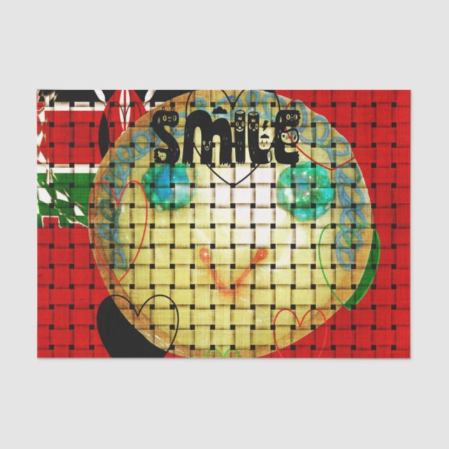 Seda Papel de tono sonriente (Anverso)