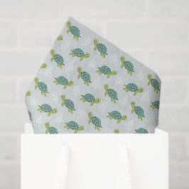 Seda Papel de Tortuga Decoupage, Pañuelo de Tejido de V