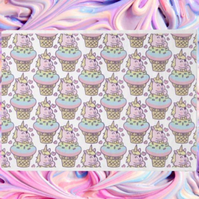 Seda Papel de unicornio con orgullo dulce (Subido por el creador)