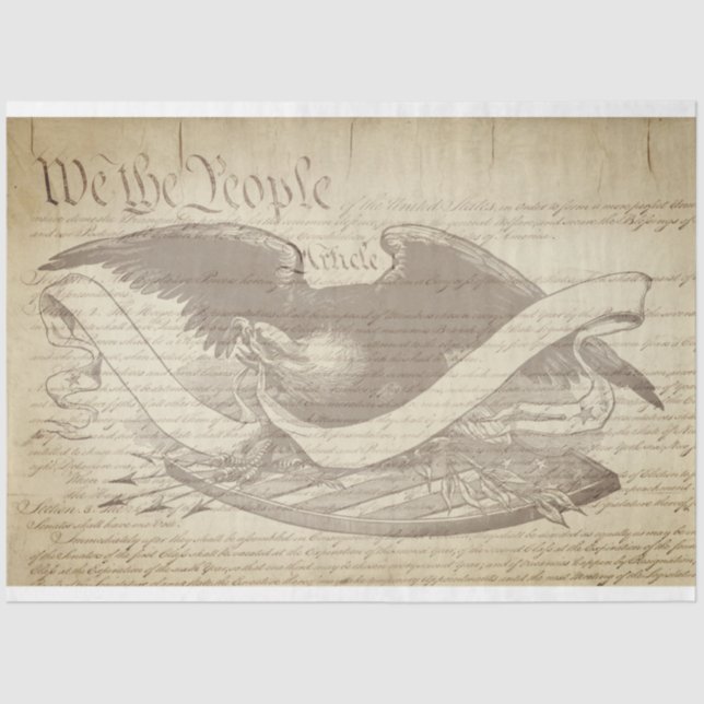 Seda Papel decorativo de muebles patrióticos (Anverso)