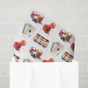 Seda Papel decoupage de casino, póquer de juego