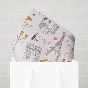 Seda Papel decoupage de París, Torre Eiffel