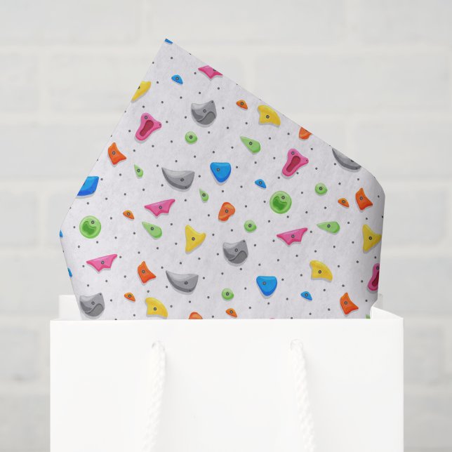 Seda Papel decoupage para muro de roca, Escalada en roc (Bolsa de regalo)