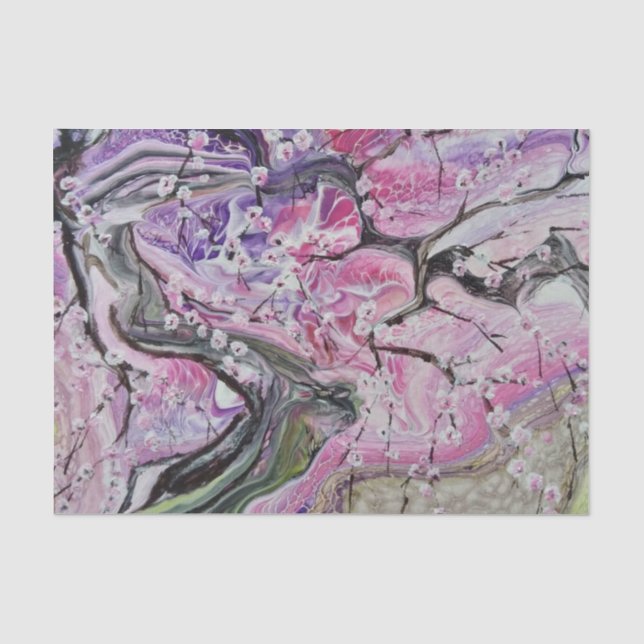 Seda Papel del árbol de cerezo (Anverso)