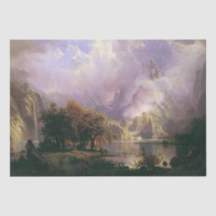Seda Papel del árbol de la vida silvestre Bierstadt Roc