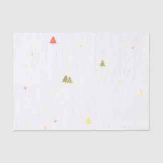 Seda Papel del árbol de NAVIDAD