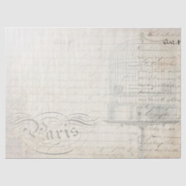 Seda Papel del compañero de Decoupage de las Ephemeras