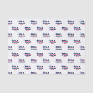 Seda Papel del orgullo del estado de Alabama