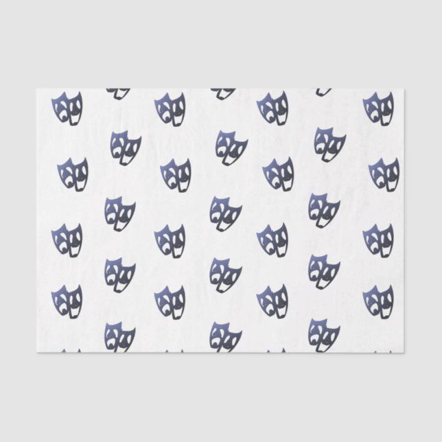 Seda Papel del té de las artes del teatro (Anverso)