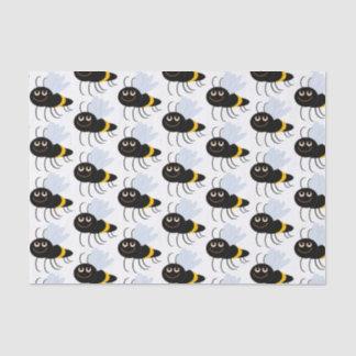 Seda Papel del tejido de abejas felices