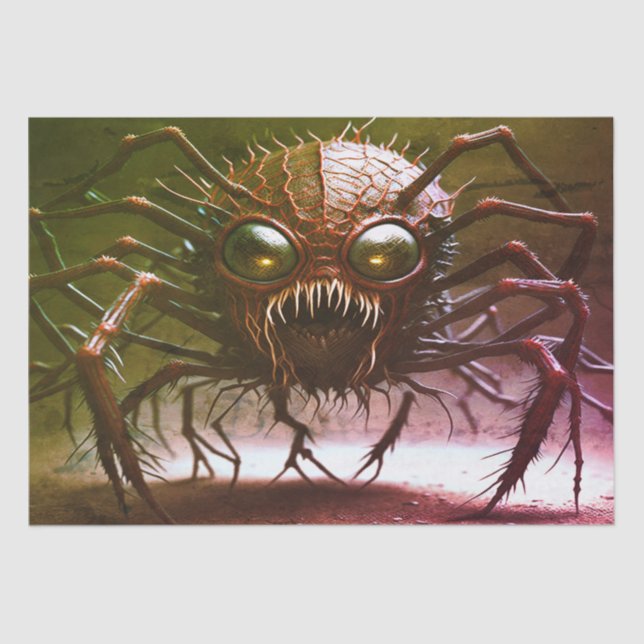 Seda Papel del tejido de Halloween (Anverso)