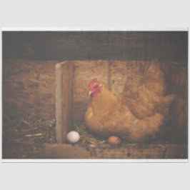 Seda Papel del tejido de la descomposición de la granja