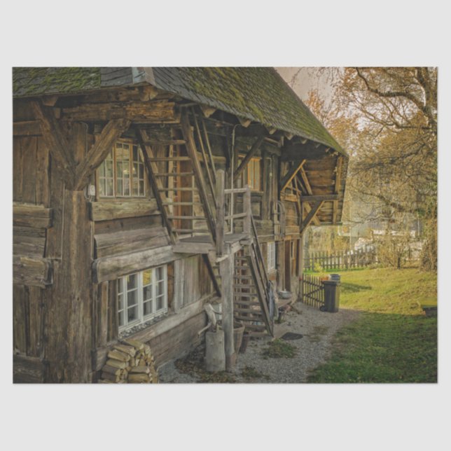 Seda Papel del tejido de la descomposición de la página (Anverso)