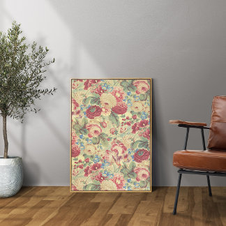 Seda Papel del tejido de la descomposición floral