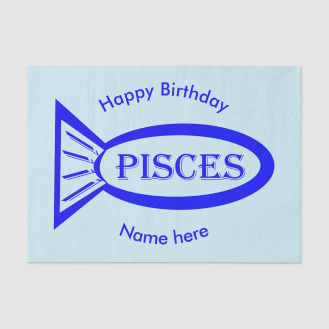 Seda Papel del tejido de la estrella de Piscis (Anverso)