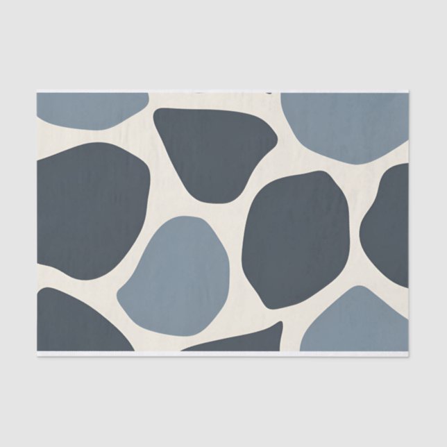 Seda Papel del tejido de la niebla ceruleana (Anverso)