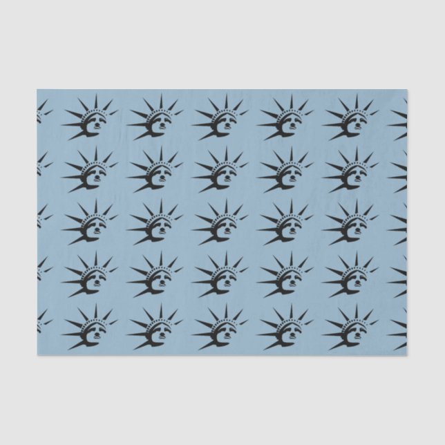 Seda Papel del tejido de Lady Liberty (Anverso)