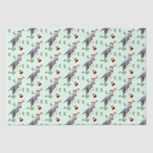 Seda Papel del tejido de los Navidades de dinosaurios