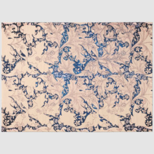 Seda Papel del Tejido de MODELO William Morris LEAF