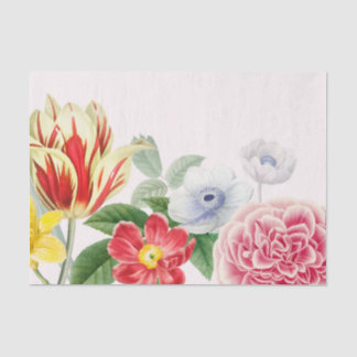 Seda Papel del tejido del PERSONALIZABLE TÚNEZ DE TULIP
