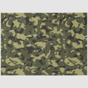 Seda Papel del tilo de camuflaje de la primavera europe