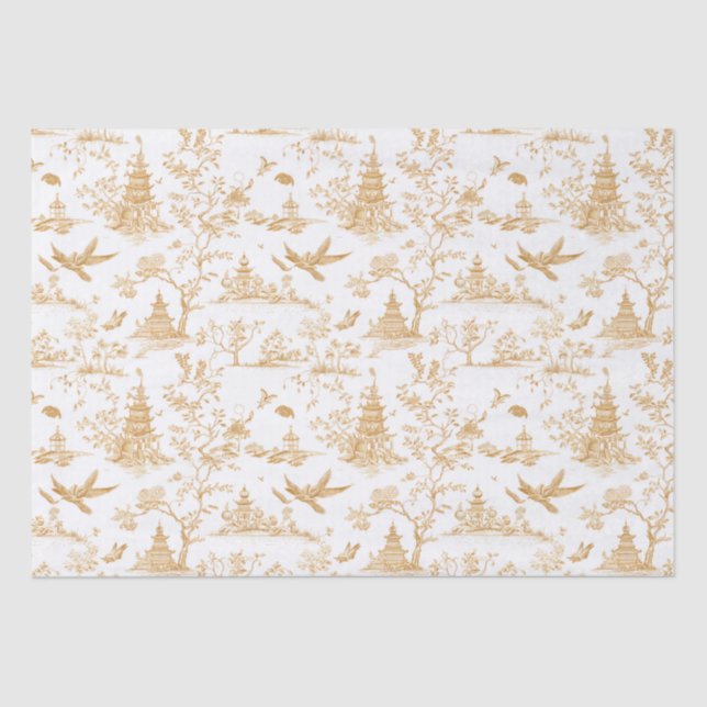 Seda Papel del tiuuse de la serie de los Templos de Oro (Anverso)
