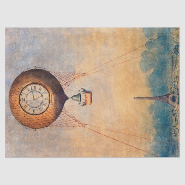 Seda Papel en globo de París o en descomposición (Anverso)