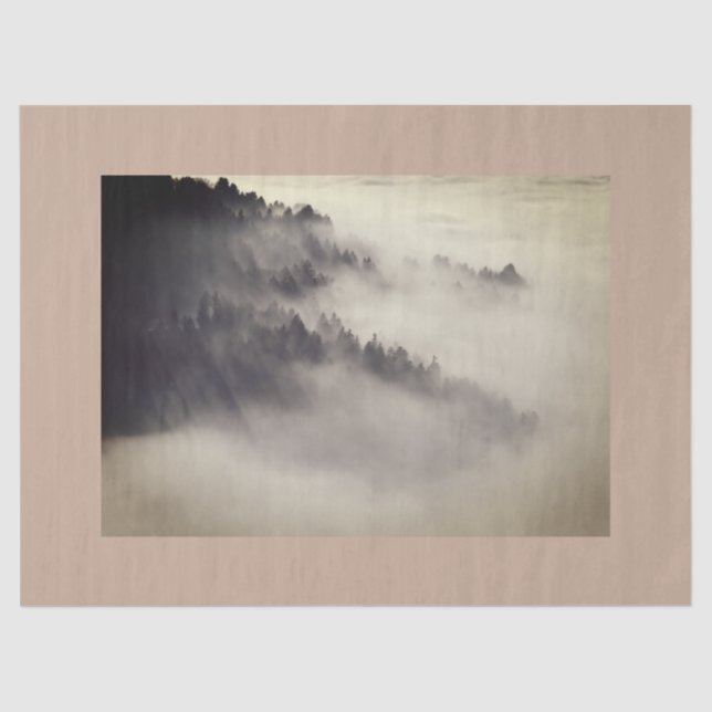 Seda Papel etéreo de tejido de montaña emérito (Anverso)