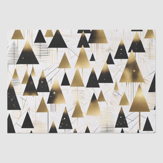 Seda papel higiénico de árboles de navidad (Anverso)