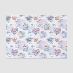 Seda Papel higiénico de ballenas y globos