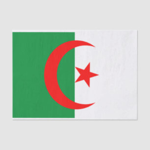 Seda papel higiénico de bandera argelina