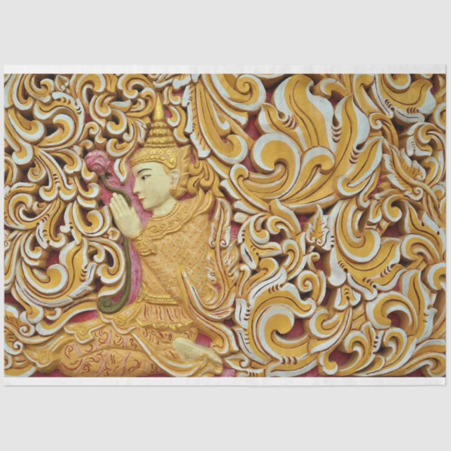 Seda papel higiénico de buddha de tailandia (Anverso)