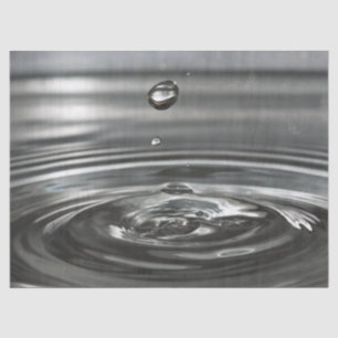 Seda papel higiénico de caída de agua